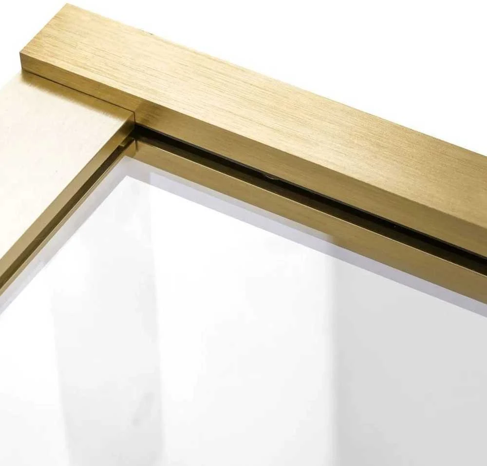 Vonios sienelė Rea Fabian, 100 cm, Brushed Gold