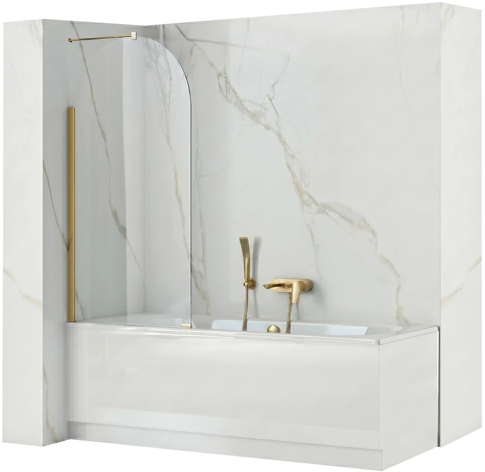 Vonios sienelė Rea Travis, Brushed Gold, 80 cm
