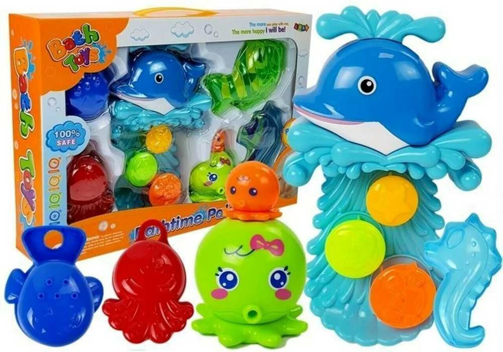 Vonios žaislų rinkinys Bathtime Pals