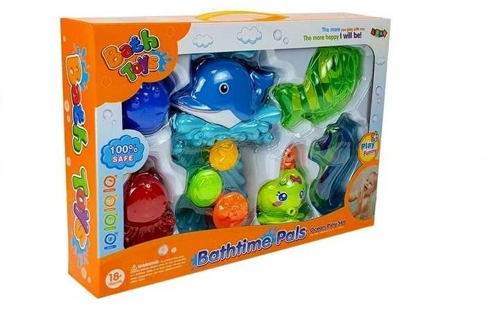 Vonios žaislų rinkinys Bathtime Pals
