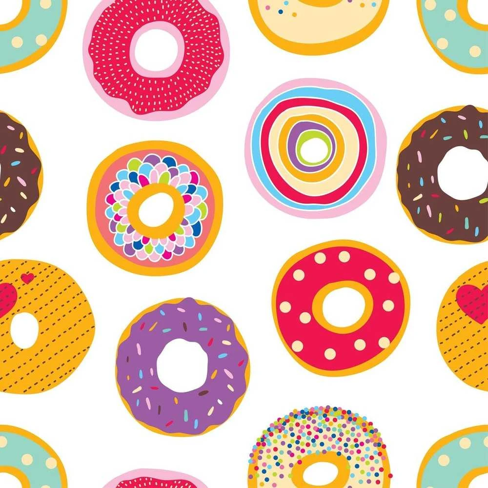 Vystyklas Bamboo Donuts, 75x75 cm