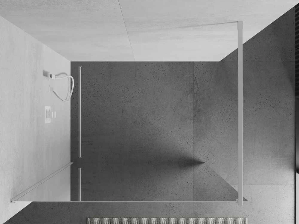 Walk-in dušo sienelė Mexen Kioto, veidrodinė, Baltas, 70 x 200 cm