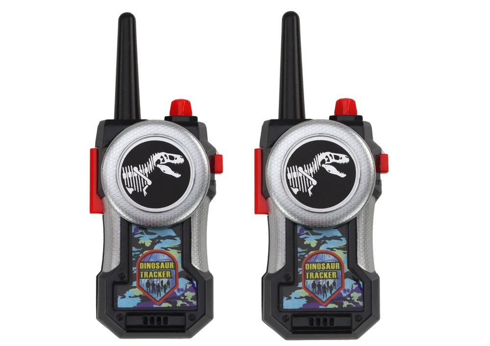 Walkie-Talkie racijų rinkinys su dinozaurų motyvais, 30-80m