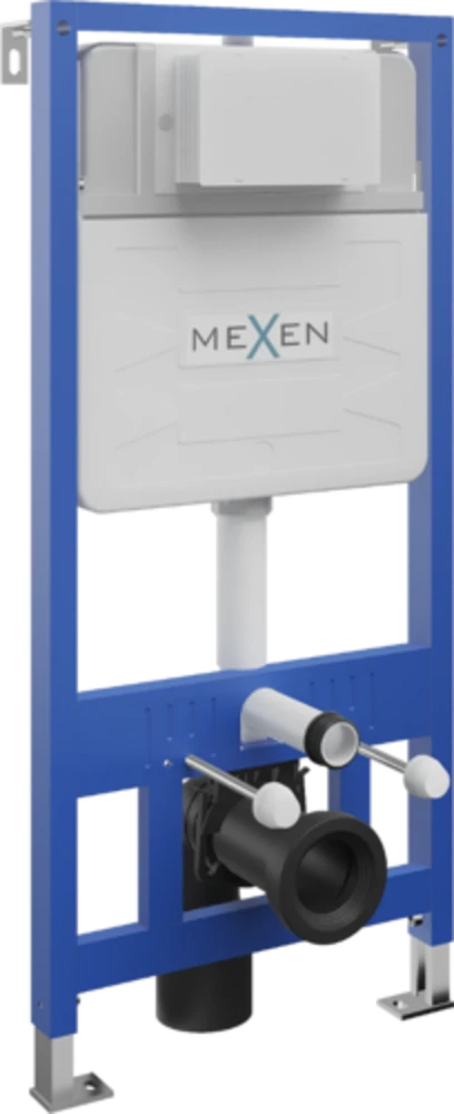 WC Komplektas Mexen 4in1 Fenix Slim su klozetu Lena Rimless Slim Duroplast+