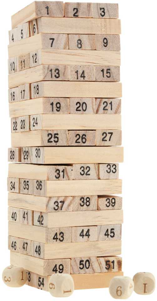 Žaidimas bokštas Jenga, medinis