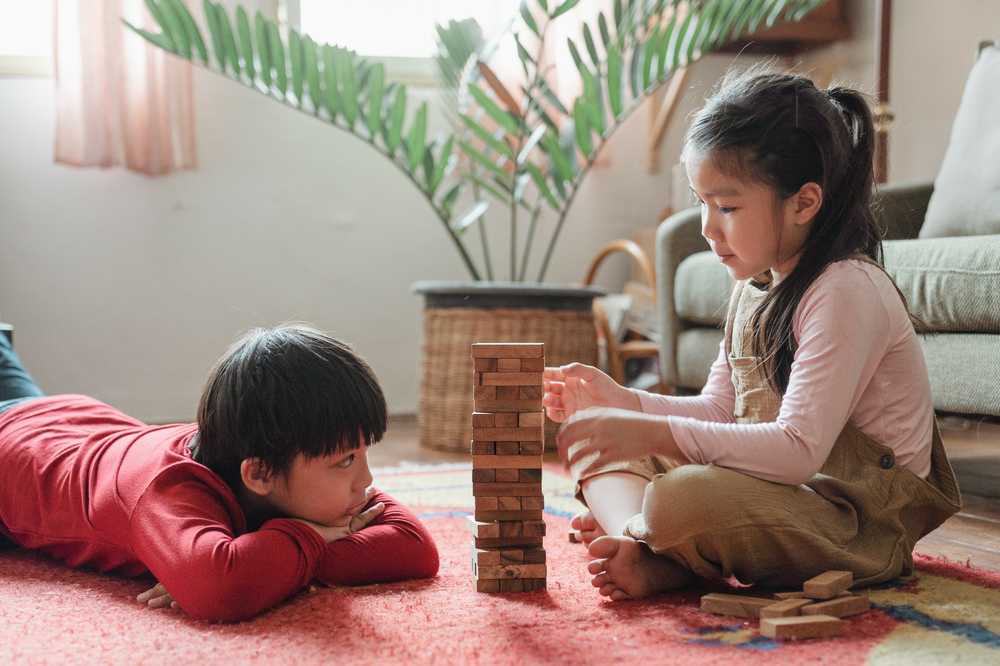 Žaidimas bokštas Jenga, medinis