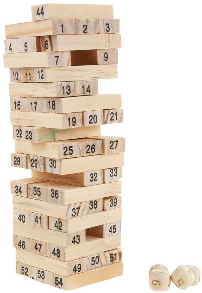 Žaidimas bokštas Jenga, medinis