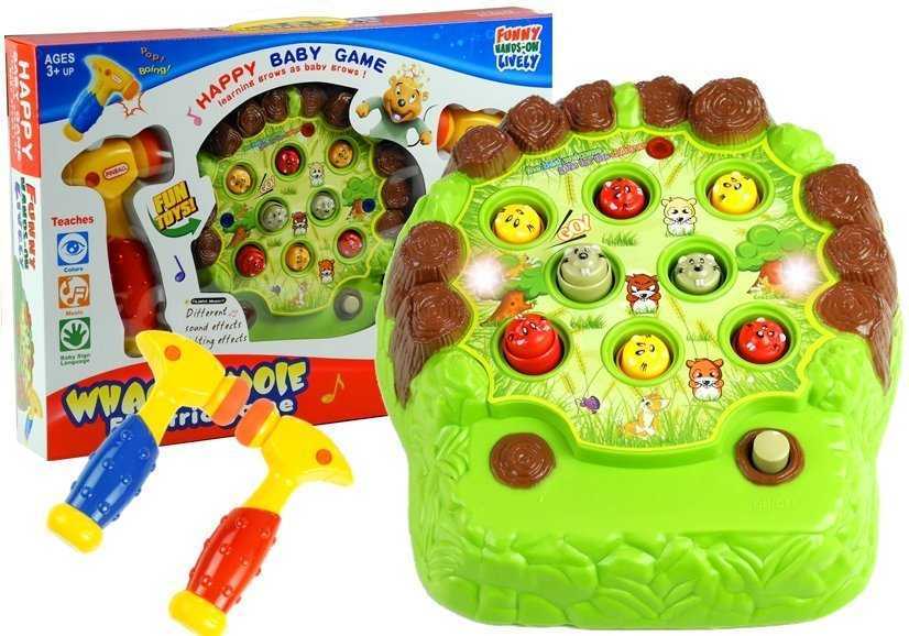Žaidimas su plaktukais "Whack a Mole"
