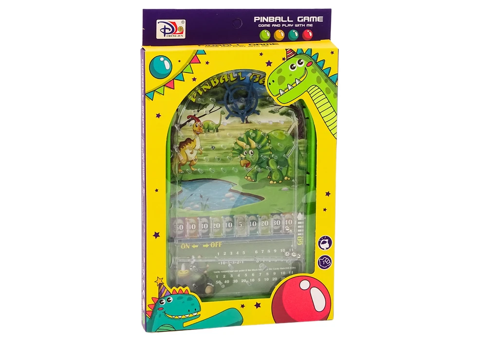Žaidimas su stovu "Pinball" dinozauras