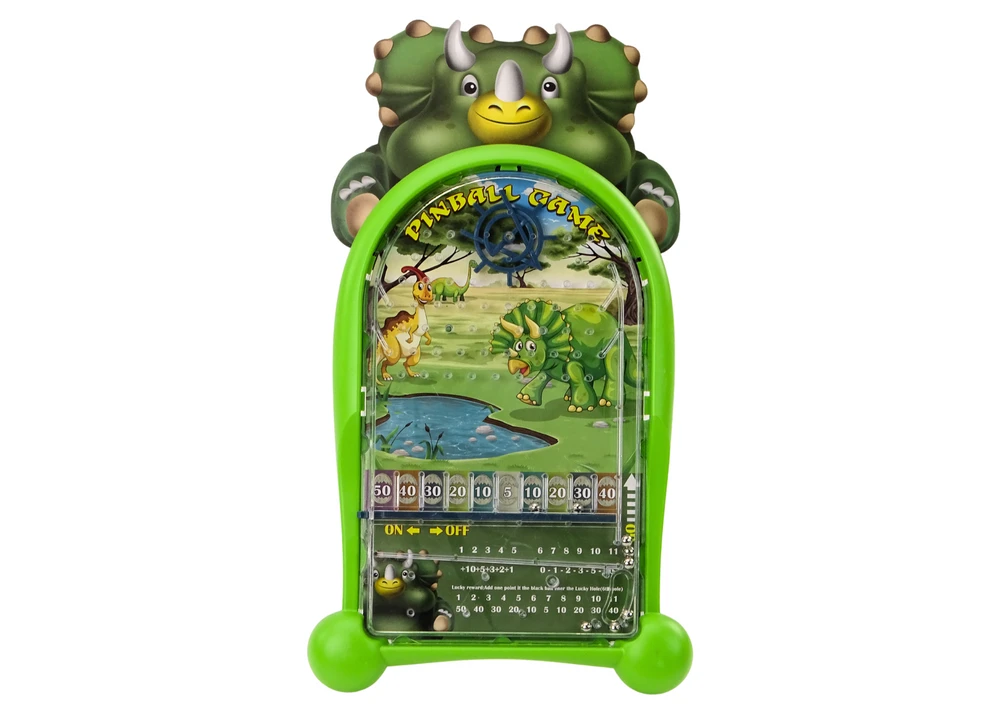Žaidimas su stovu "Pinball" dinozauras
