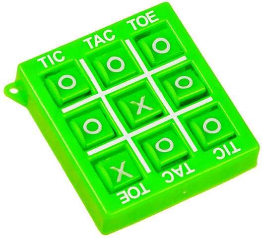 Žaidimas Tic-Tac-Toe, kišeninė versija (1 vnt.)