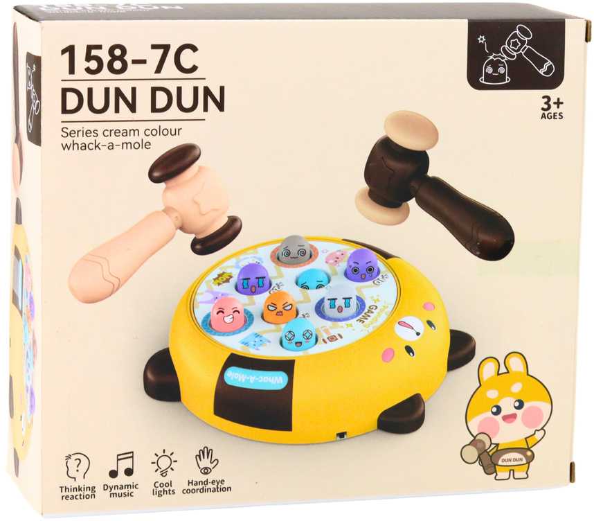 Žaidimas „Whack-a-Mole“ su plaktuku