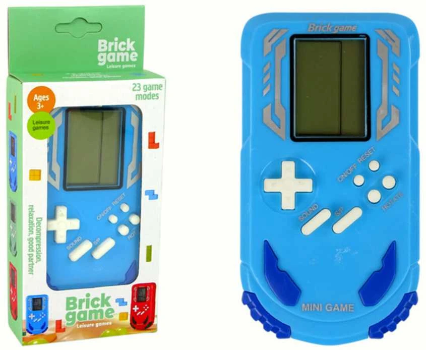Žaidimų konsolė Brick Game, mėlyna