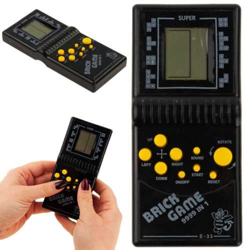 Žaidimų konsolė Tetris, juoda