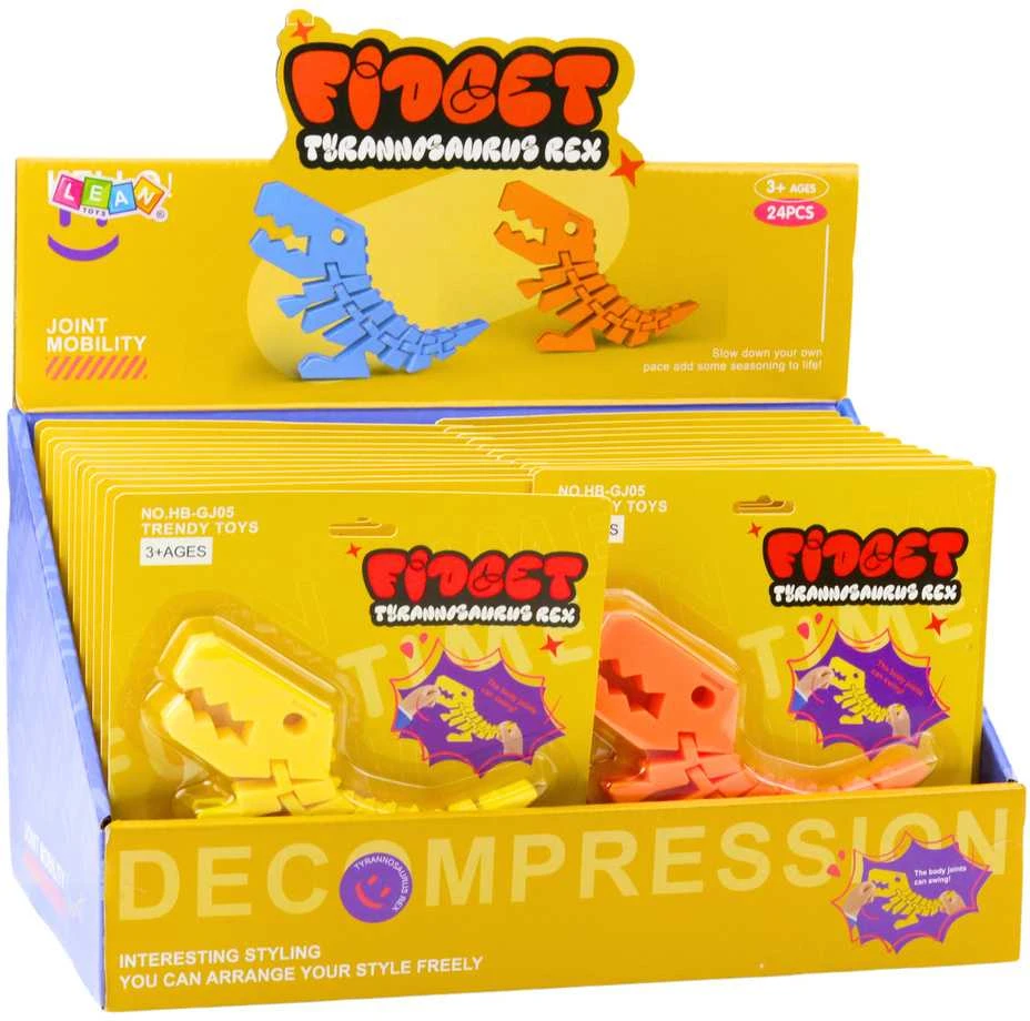Žaislas Fidget 3D - Dinozauras (1 vnt.)