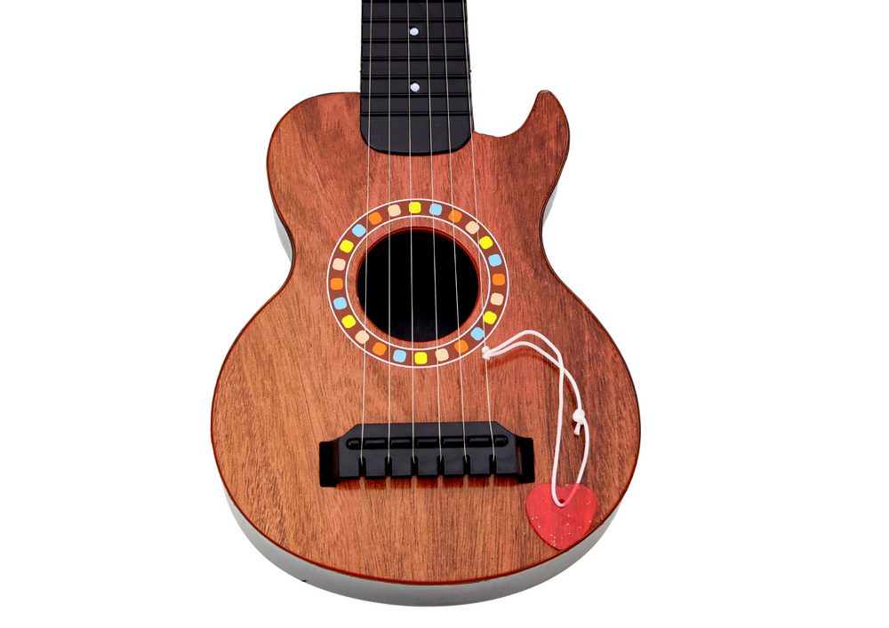 Žaislinė gitara, ruda