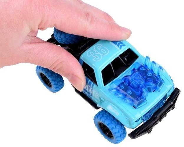 Žaislinis automobilis Predator 4x4, mėlynas