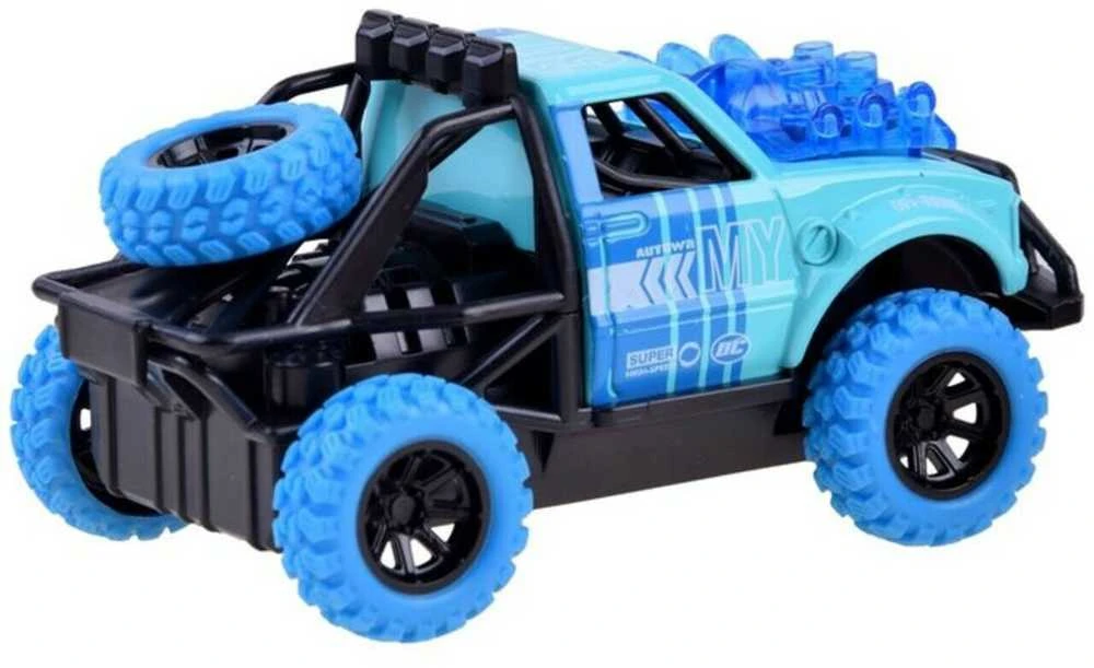 Žaislinis automobilis Predator 4x4, mėlynas