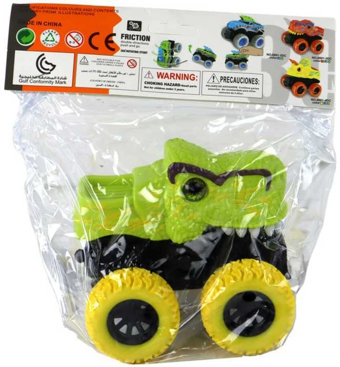 Žaislinis automobilis Tiranozauras Rex, žalias