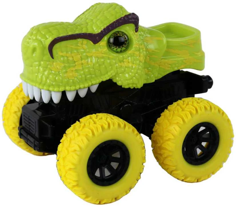 Žaislinis automobilis Tiranozauras Rex, žalias