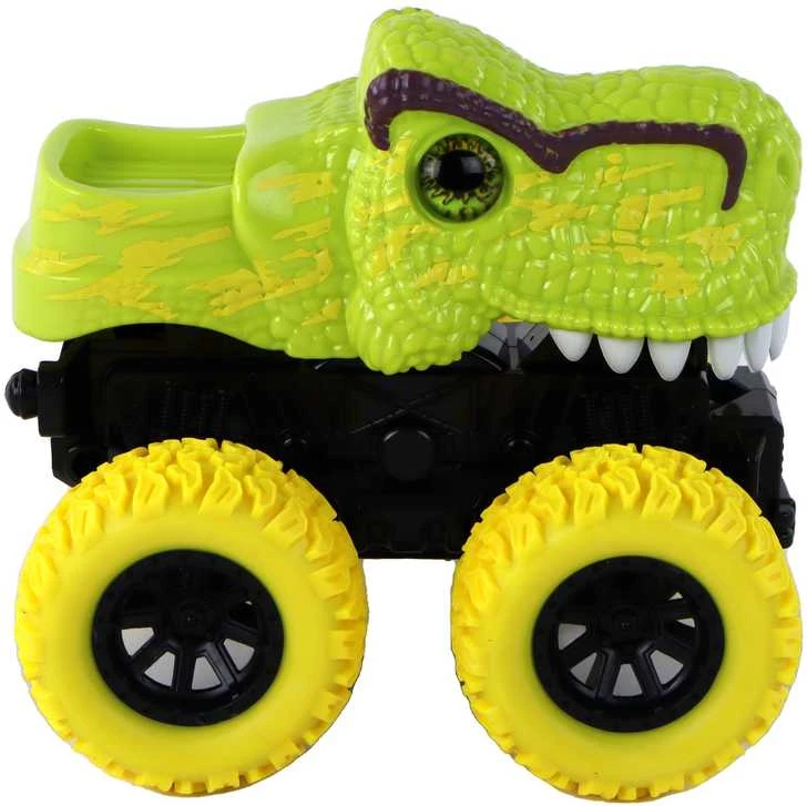 Žaislinis automobilis Tiranozauras Rex, žalias