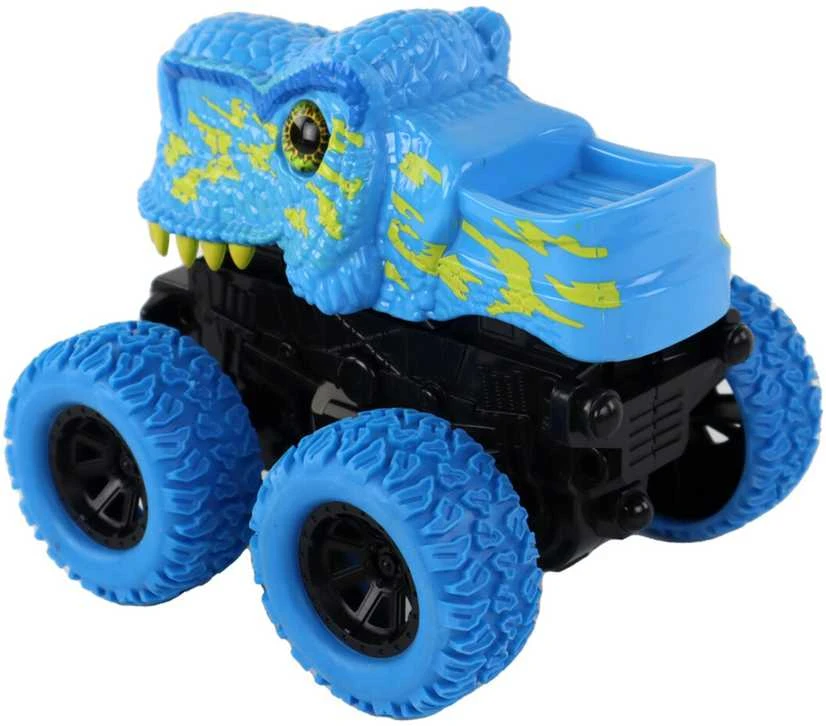 Žaislinis automobilis Tiranozauras Rex, mėlynas