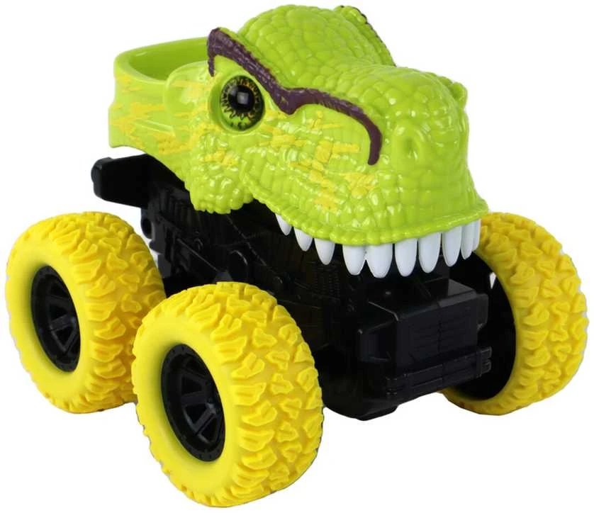 Žaislinis automobilis Tiranozauras Rex, žalias