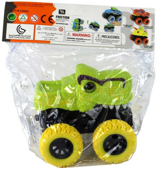 Žaislinis automobilis Tiranozauras Rex, žalias