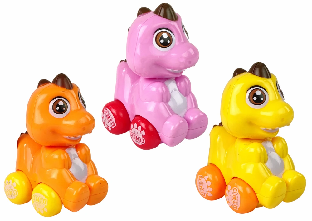 Lean Toys Spalvingas dinozauras kiaušinyje