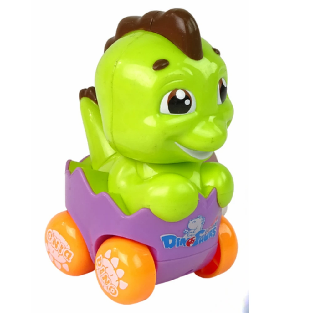 Lean Toys Spalvingas dinozauras kiaušinyje