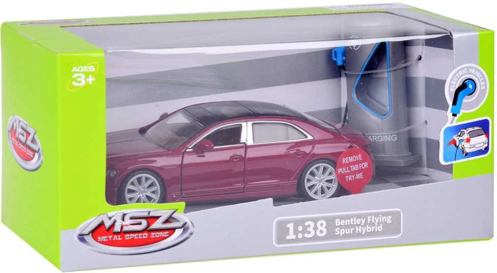Žaislinis elektromobilis Bentley Flying Spur Hybrid su garso ir šviesos efektais