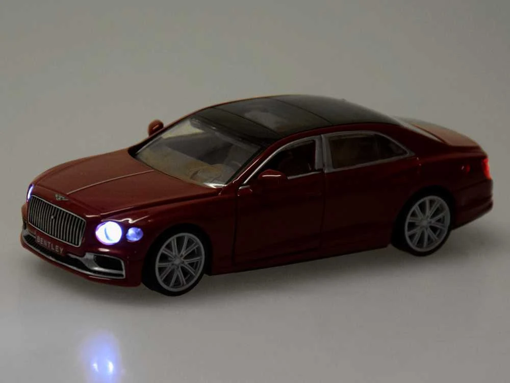 Žaislinis elektromobilis Bentley Flying Spur Hybrid su garso ir šviesos efektais