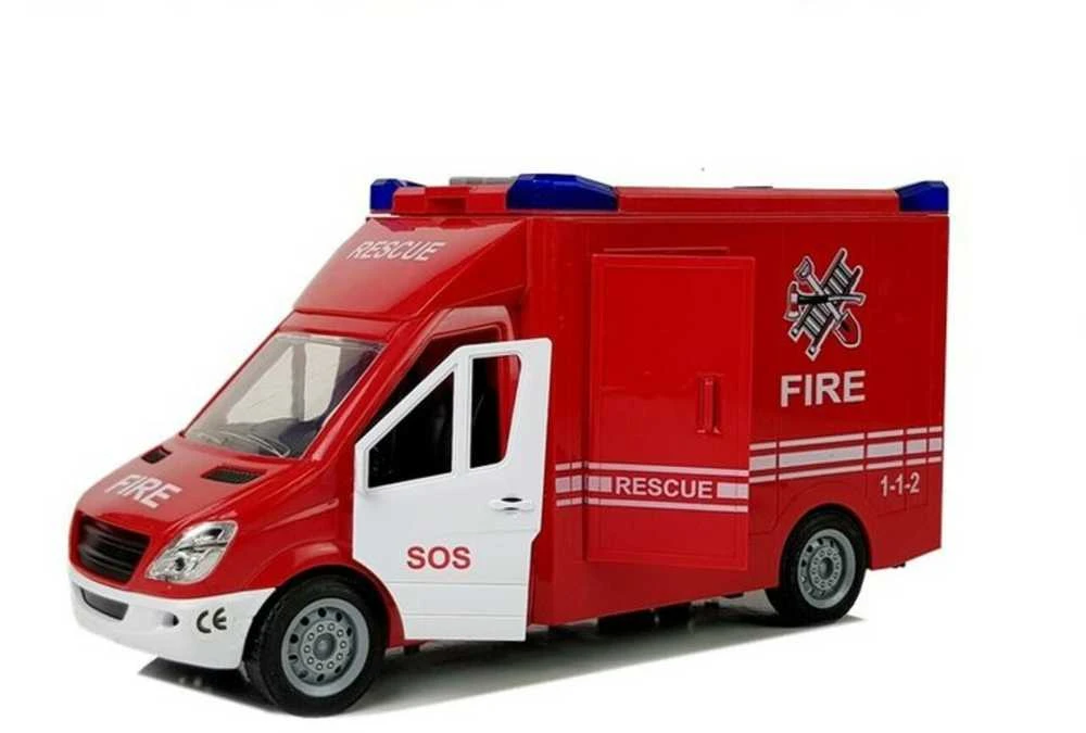 Žaislinis gaisrinės tarnybos automobilis