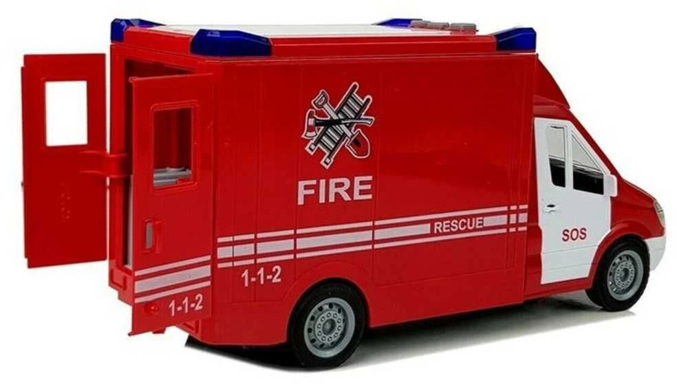 Žaislinis gaisrinės tarnybos automobilis