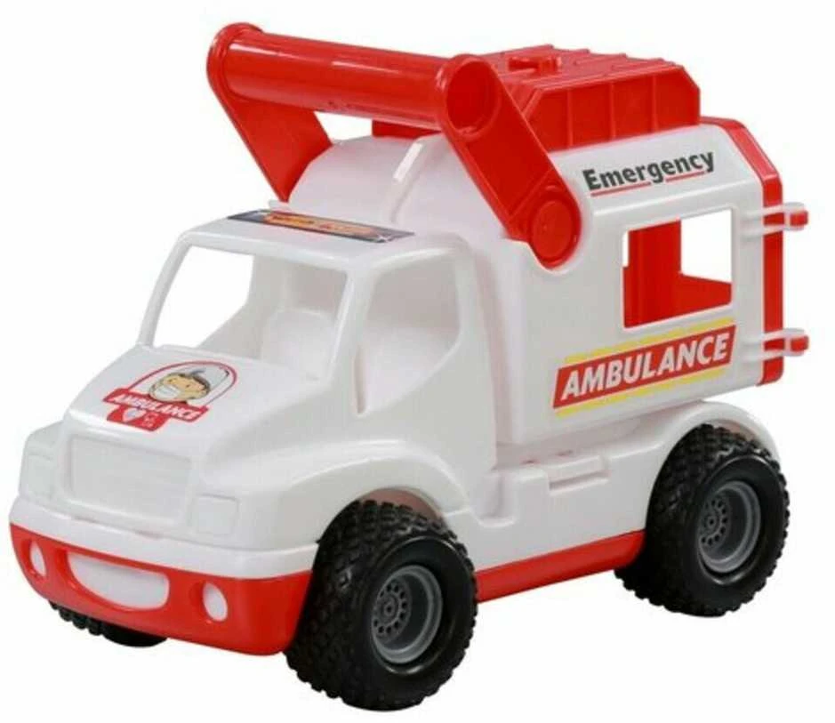 Žaislinis greitosios pagalbos automobilis