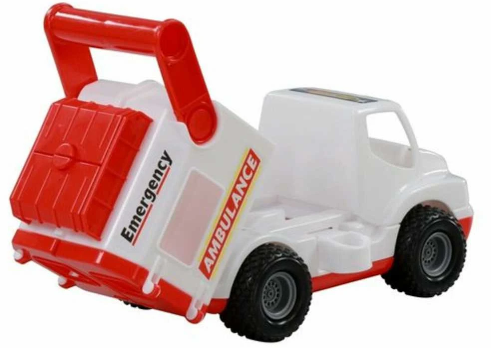 Žaislinis greitosios pagalbos automobilis
