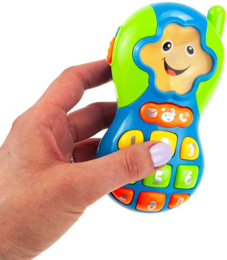 Žaislinis interaktyvus muzikinis telefonas
