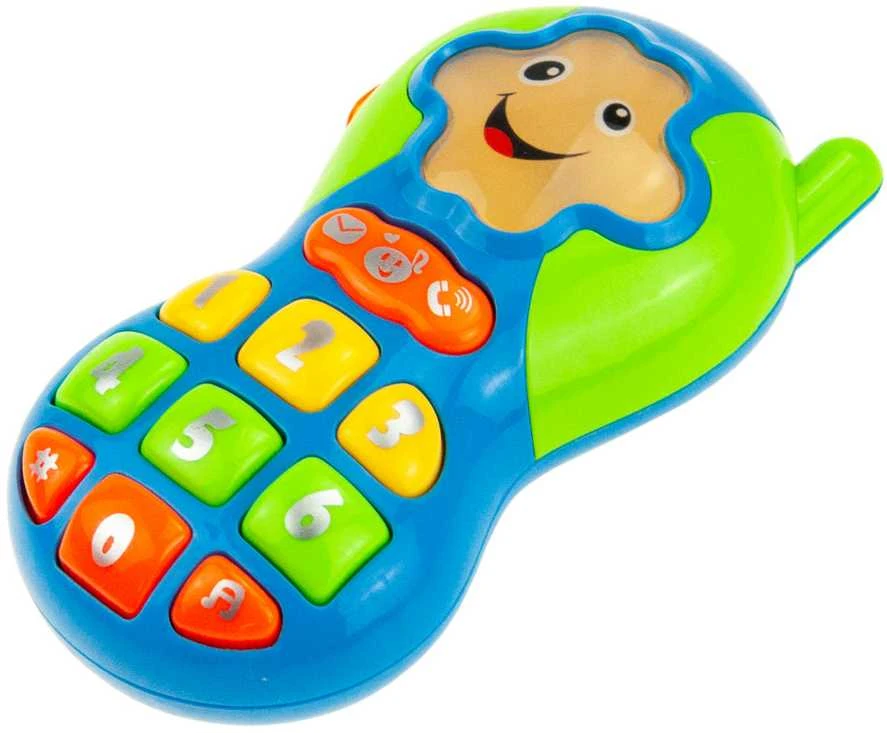 Žaislinis interaktyvus muzikinis telefonas