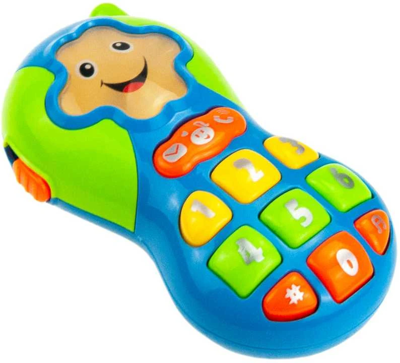 Žaislinis interaktyvus muzikinis telefonas