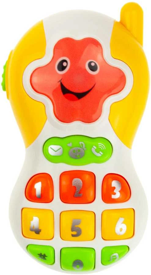 Žaislinis interaktyvus muzikinis telefonas