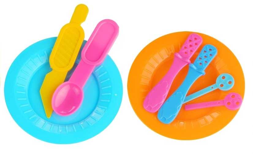 Žaislinis konditerio rinkinys su plastilinu