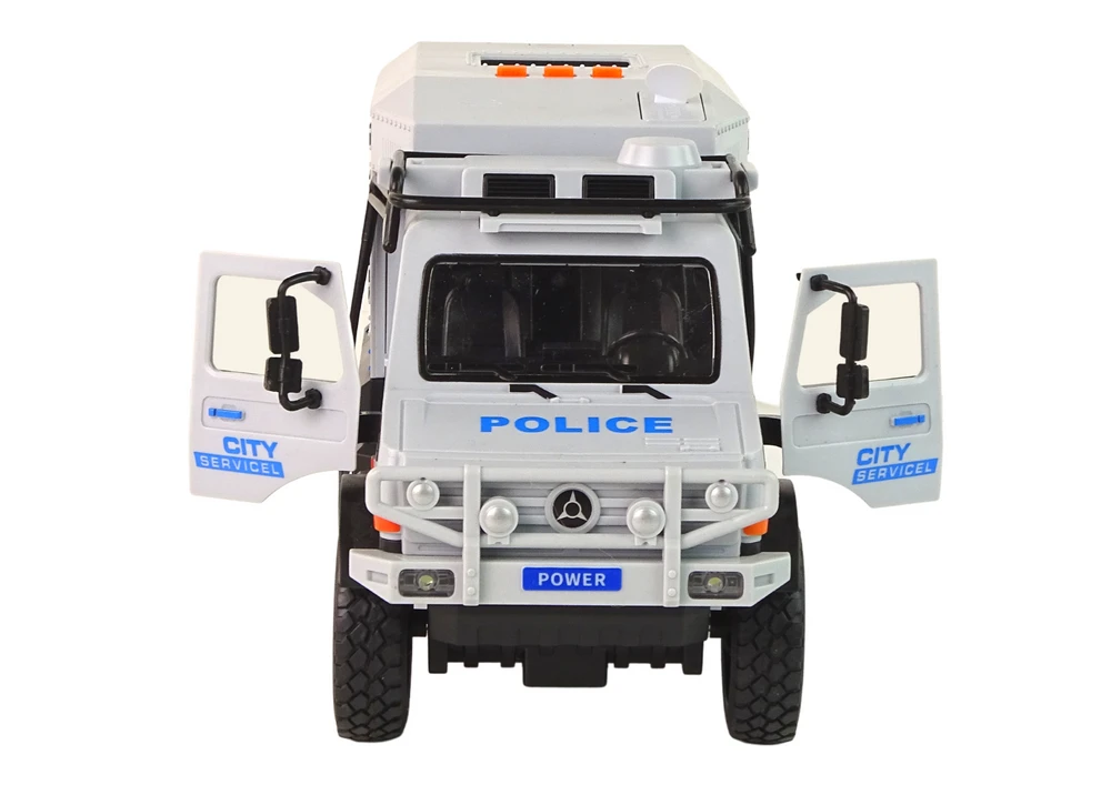 Žaislinis policijos automobilis su garsias ir šviesom