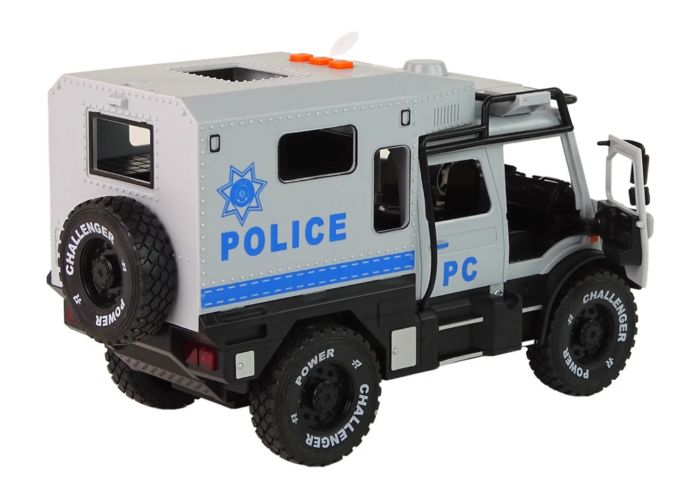 Žaislinis policijos automobilis su garsias ir šviesom