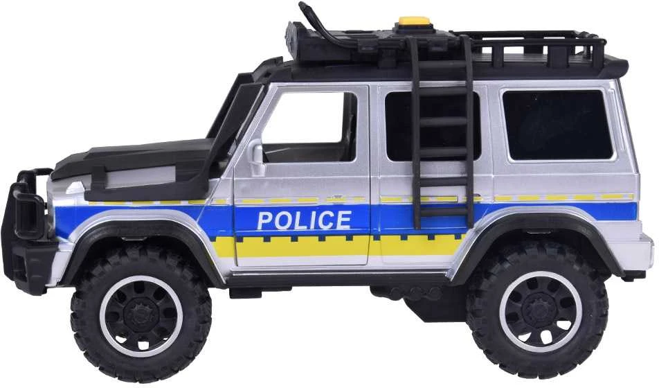 Žaislinis policijos visureigis su šviesos ir garso efektais