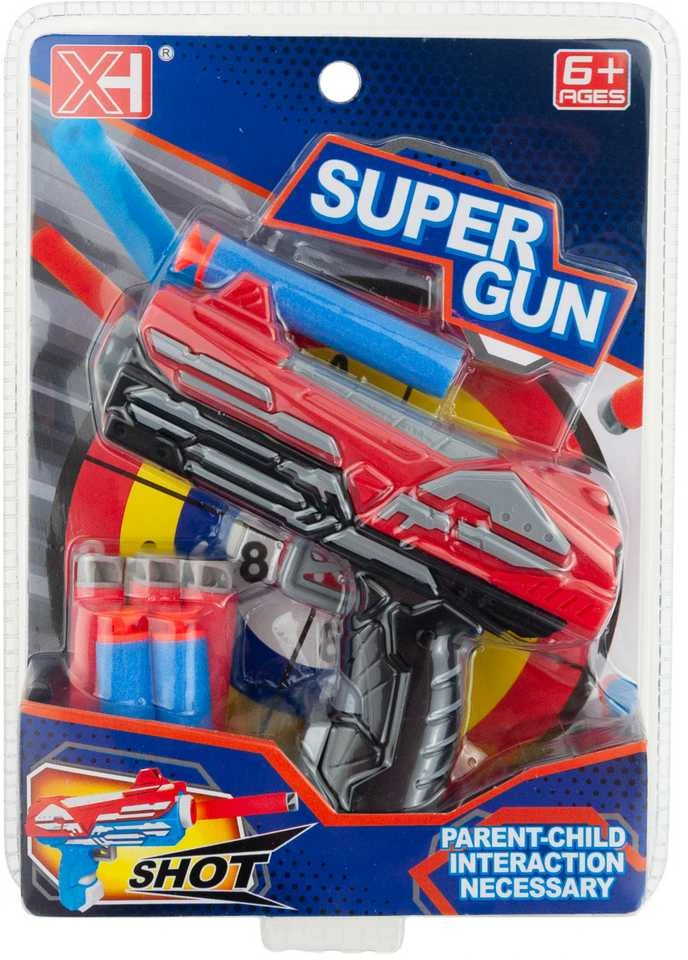 Žaislinis šautuvas su šoviniais Nerf Super Gun, 1 vnt.