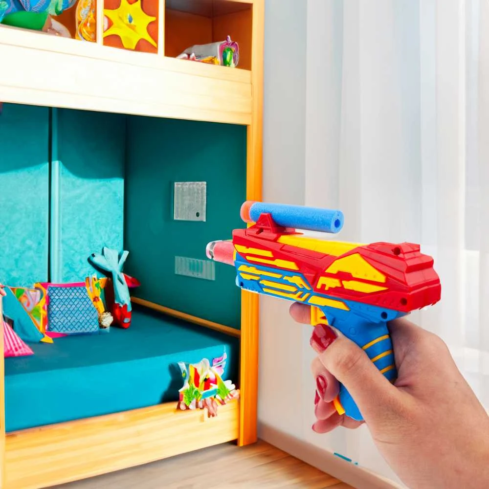 Žaislinis šautuvas su šoviniais Nerf Super Gun, 1 vnt.