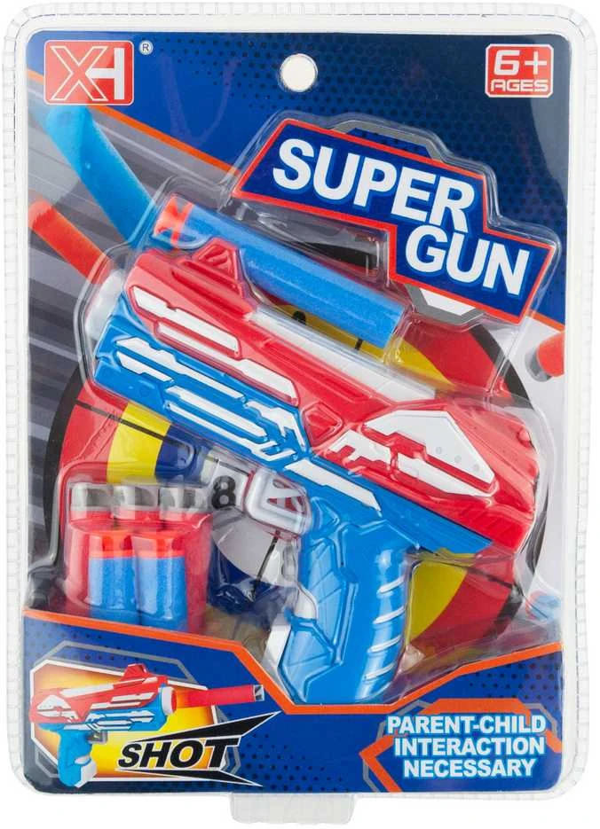Žaislinis šautuvas su šoviniais Nerf Super Gun, 1 vnt.