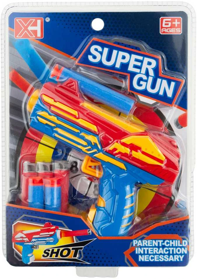 Žaislinis šautuvas su šoviniais Nerf Super Gun, 1 vnt.