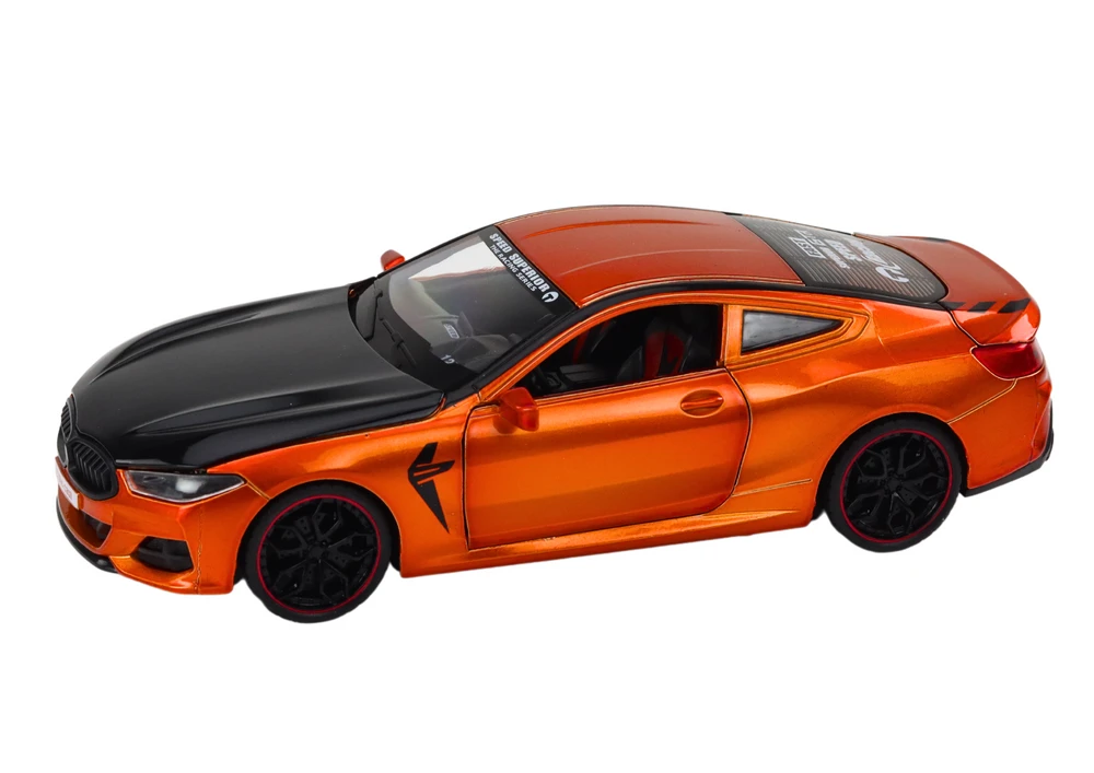 Žaislinis sportinis automobilis, oranžinis