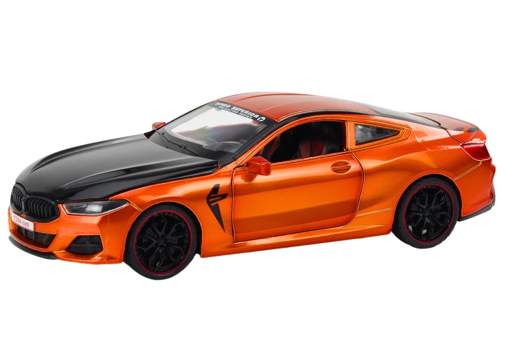 Žaislinis sportinis automobilis, oranžinis